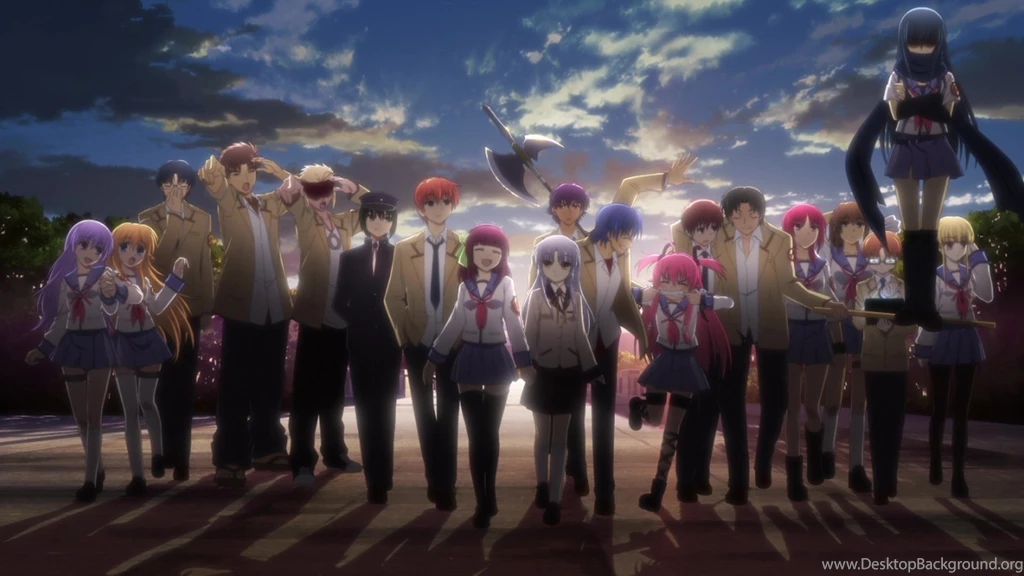 Wallpapers Anime Juri Han Nature Angel Beats Tachibana Kanade ...
