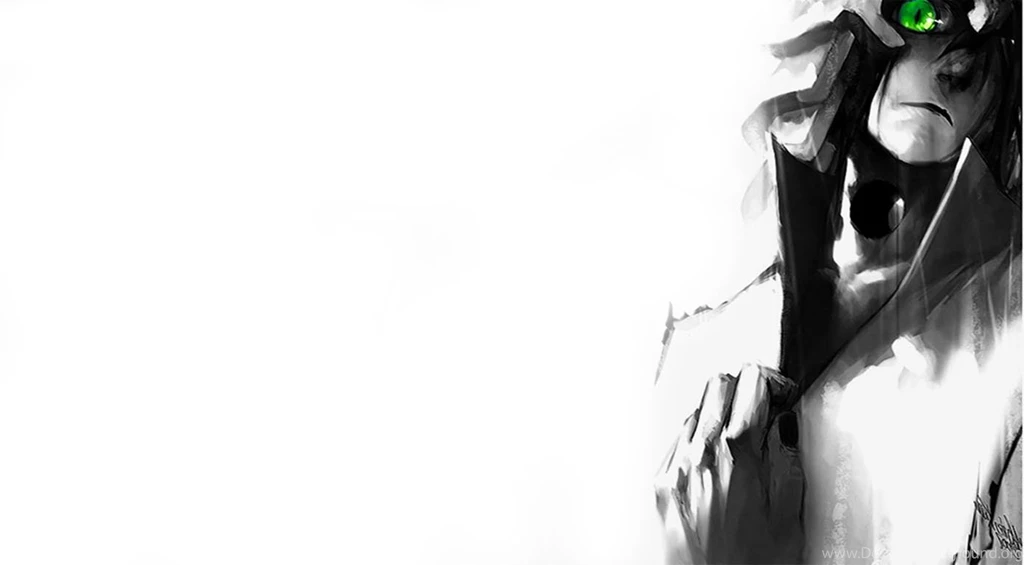 Bleach Green Eyes Espada White Backgrounds Ulquiorra Cifer