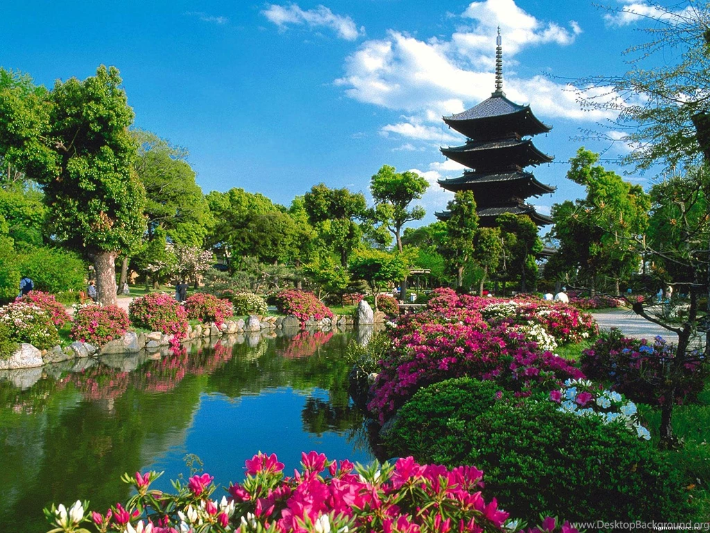 Photo Pagoda At Lake, Cities And Countries, Japan, Pagoda   Japan ...