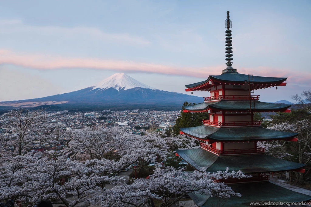 Japan Kyoto Higashiyama Fuji Yasaka Pagoda Wallpapers