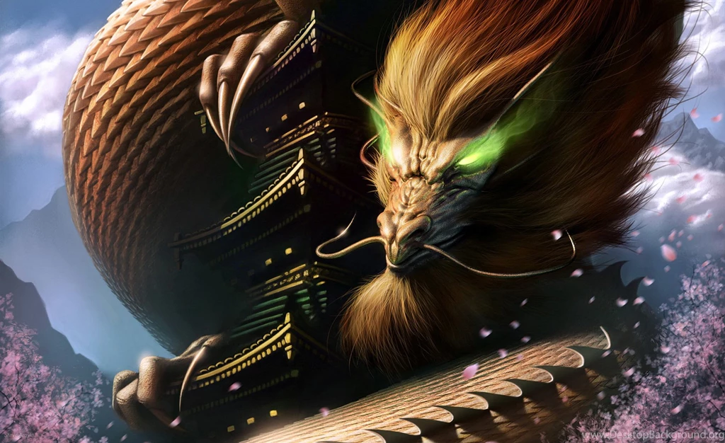 Free Dragon Pagoda Guard Wallpapers, Free Dragon Pagoda Guard HD ...