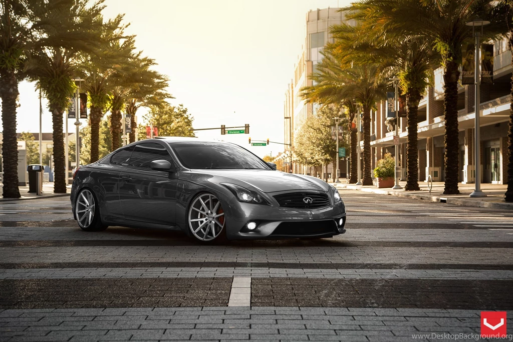 Infiniti G37 Vossen Wheels Tuning Cars Wallpapers