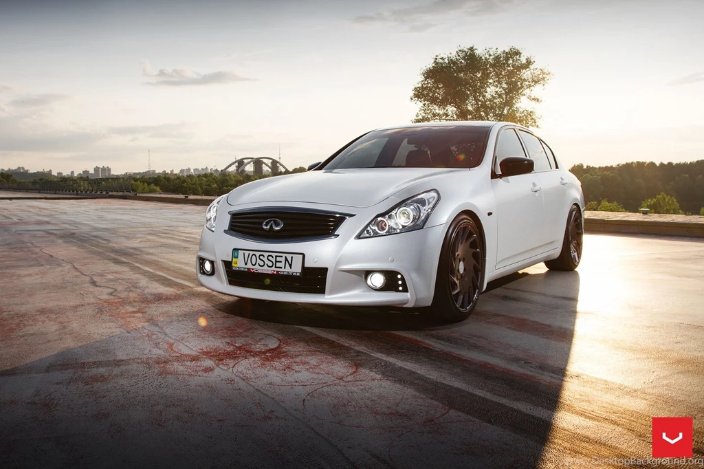 Infiniti G37 Vossen Wheels Cars Sedan Wallpapers