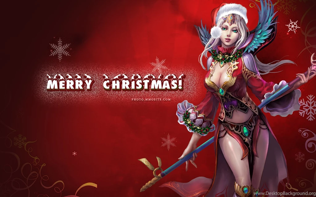 Wallpapers, Game, Christmas, Batman (