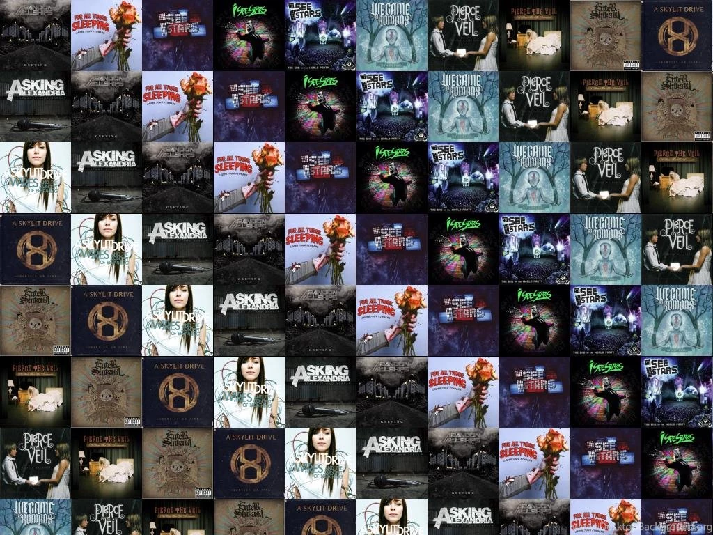 Wallpapers Pierce The Veil Create Tiled With Album Art Video Game ...