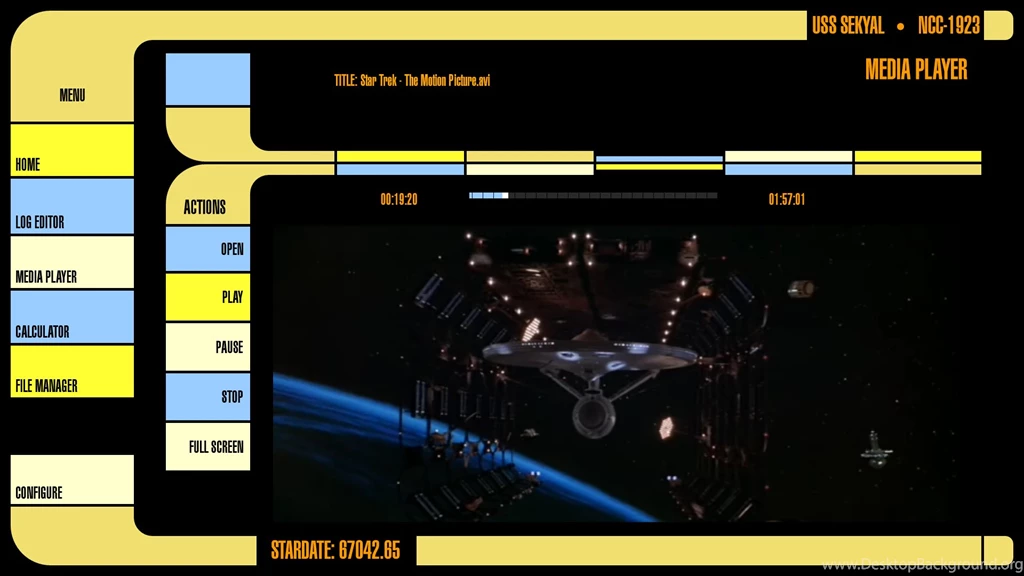 LCARS Interface