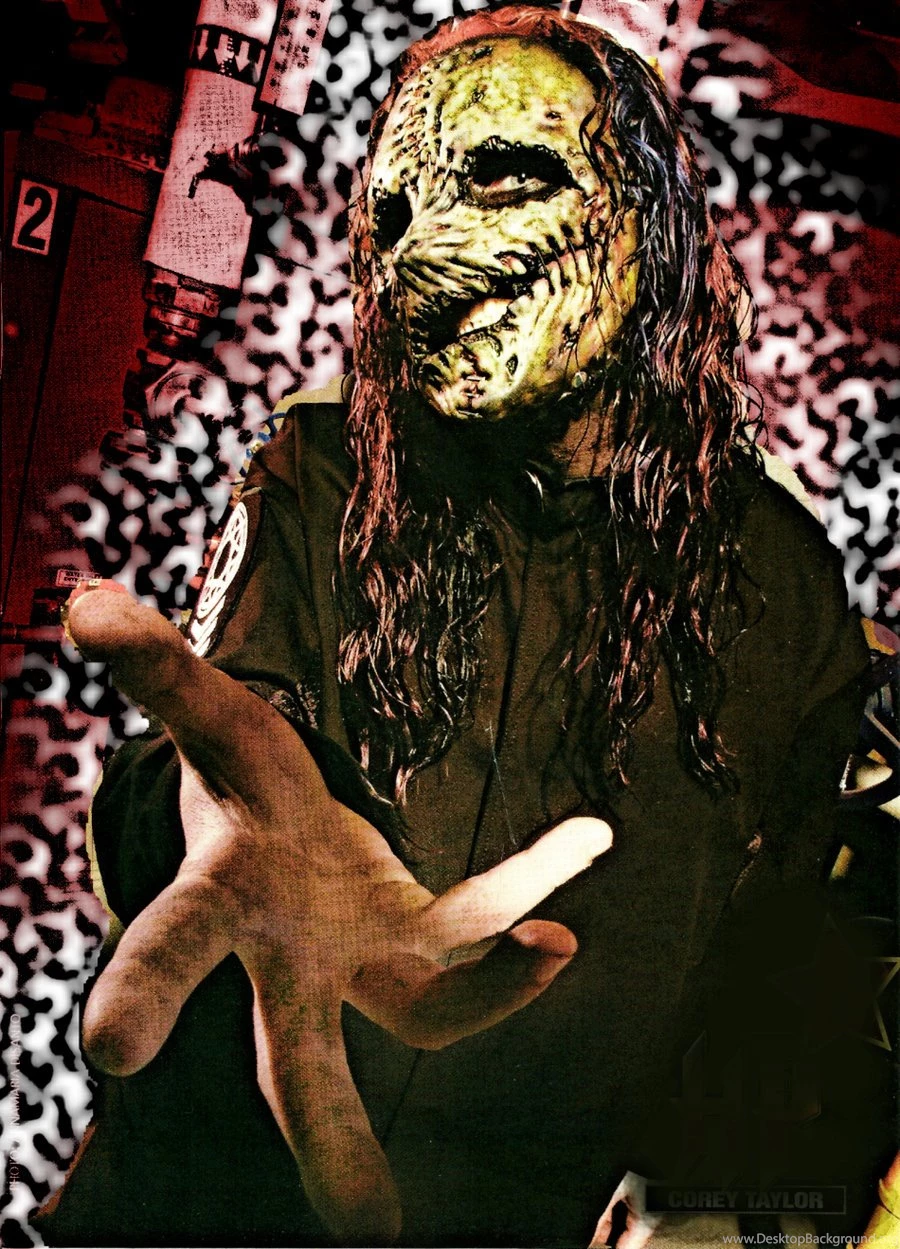 Slipknot Masks Corey Wallpaper.