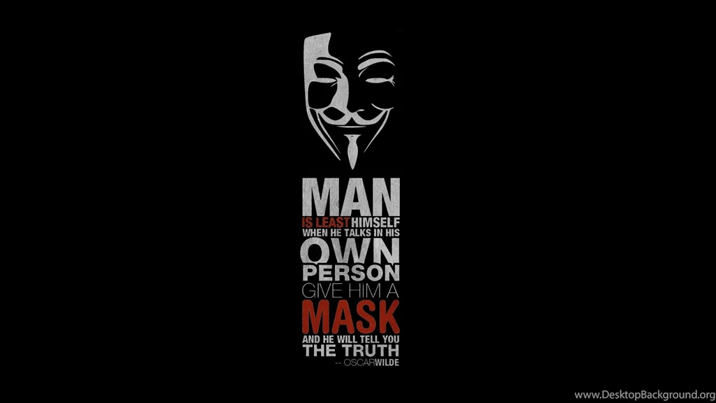 Quote, Oscar Wilde, V For Vendetta Wallpapers HD / Desktop And ...