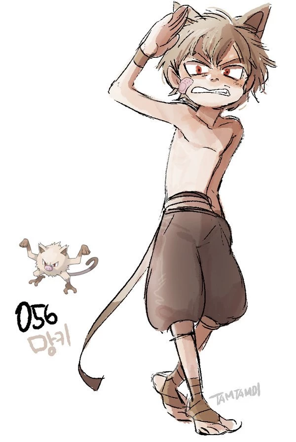 056.Mankey By Tamtamdi On DeviantArt