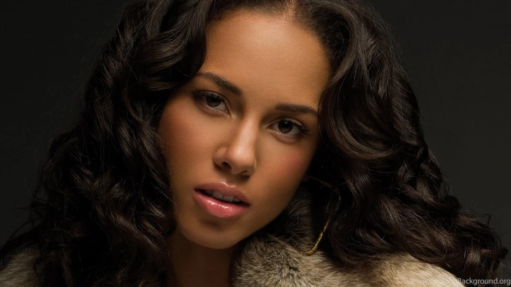 Download Wallpapers 1920x1080 Alicia Keys, Girl, Make up, Haircut ...
