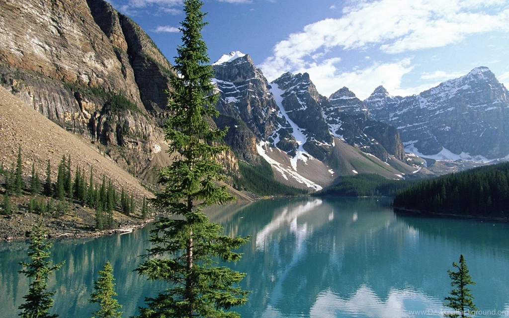 2560x1600 Banff National Park Canada Desktop Wallpaper Desktop ...