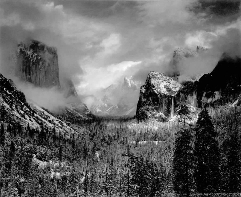 Yosemite valley  Ansel Adams By Jakkkeeeeee On DeviantArt
