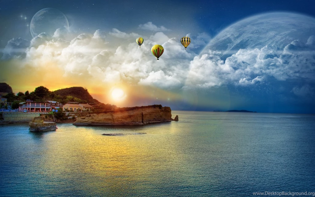 Fancy Scenery Digital Landscape Wallpaper, High Res. 1680x1050 ...
