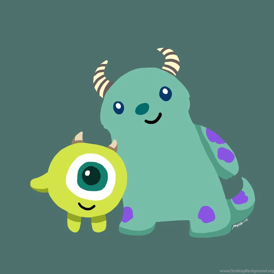Mike And Sulley By Mayying On DeviantArt