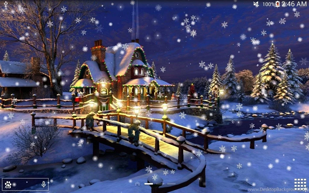 Snow Night City Live Wallpapers Android Apps On Google Play