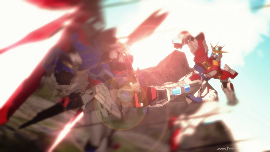DeviantArt: More Like Destiny Gundam Vs Build Burning Gundam By ...