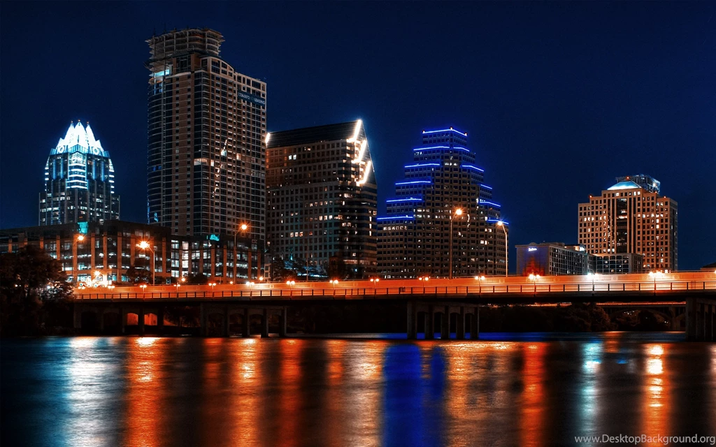 Night In Austin Texas HD Wallpapers Widescreen 2880x1800