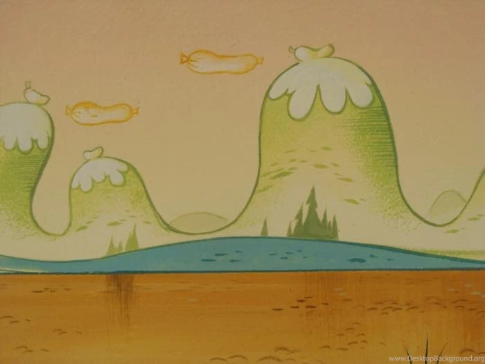 Production Gazing Original Ren And Stimpy Backgrounds