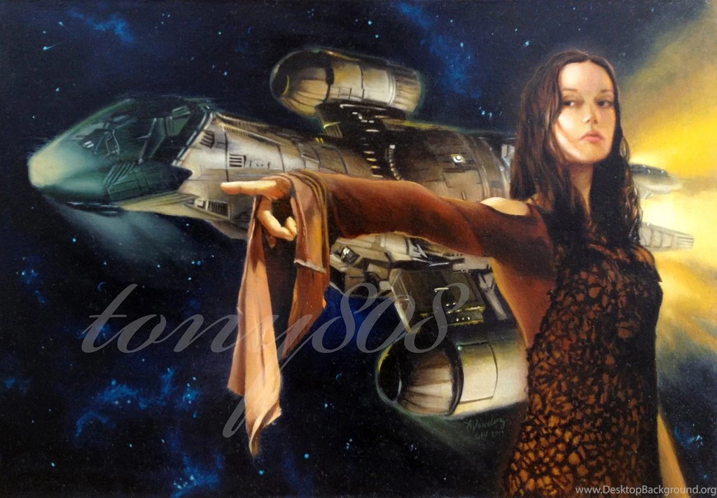 River Tam (Summer Glau) Oil Painting Serenity By Tony808 On ...