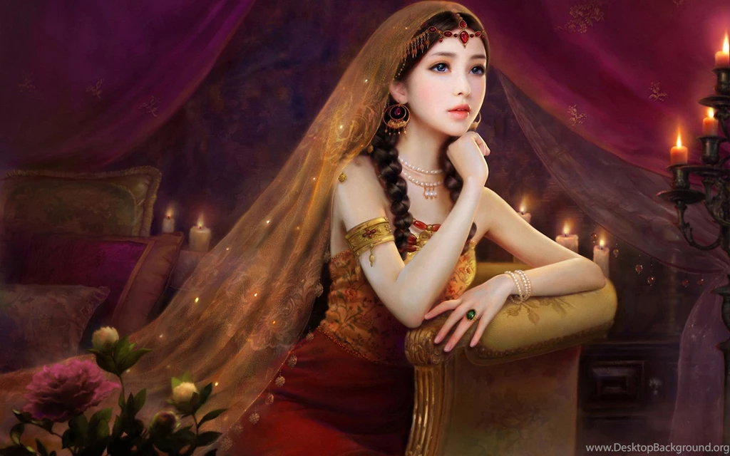 Hd 3d Fantasy Girl Wallpaper Images