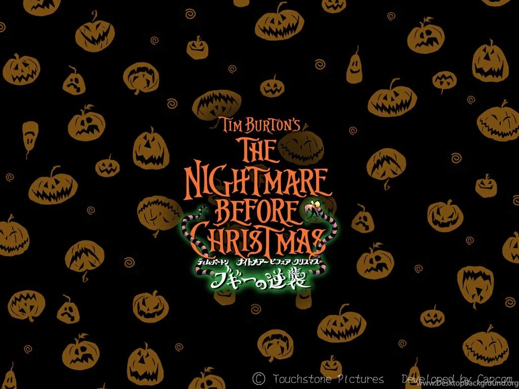 The Nightmare Before Christmas Landscape Desktop PC And Mac ...