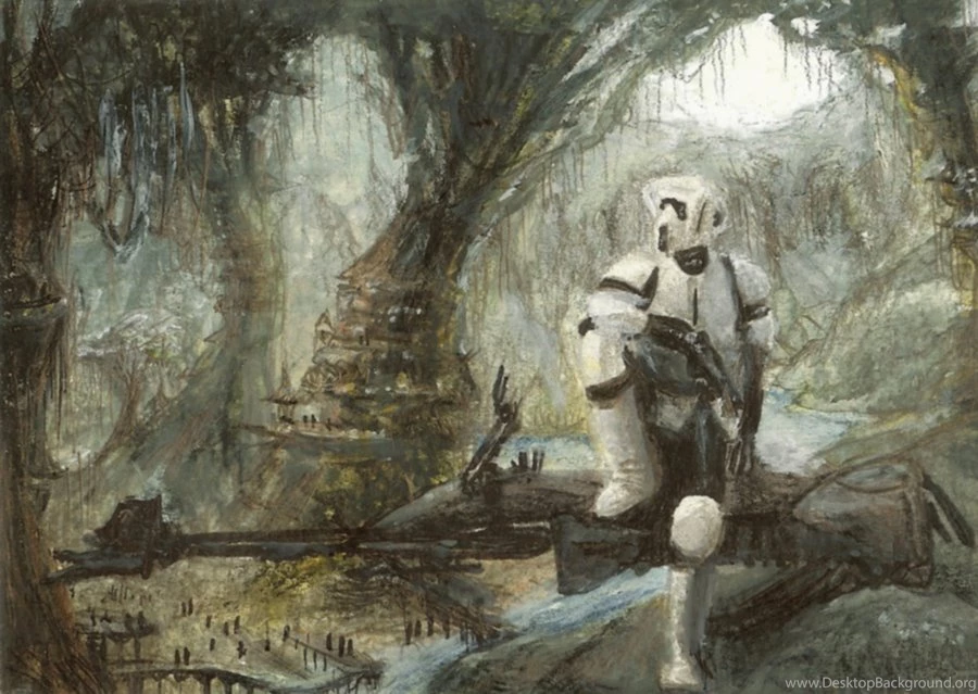 Watching The Wookies star Wars By Slave roc On DeviantArt