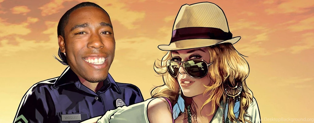The Girl On The Official Grand Theft Auto V Cover Art Is A Little ...