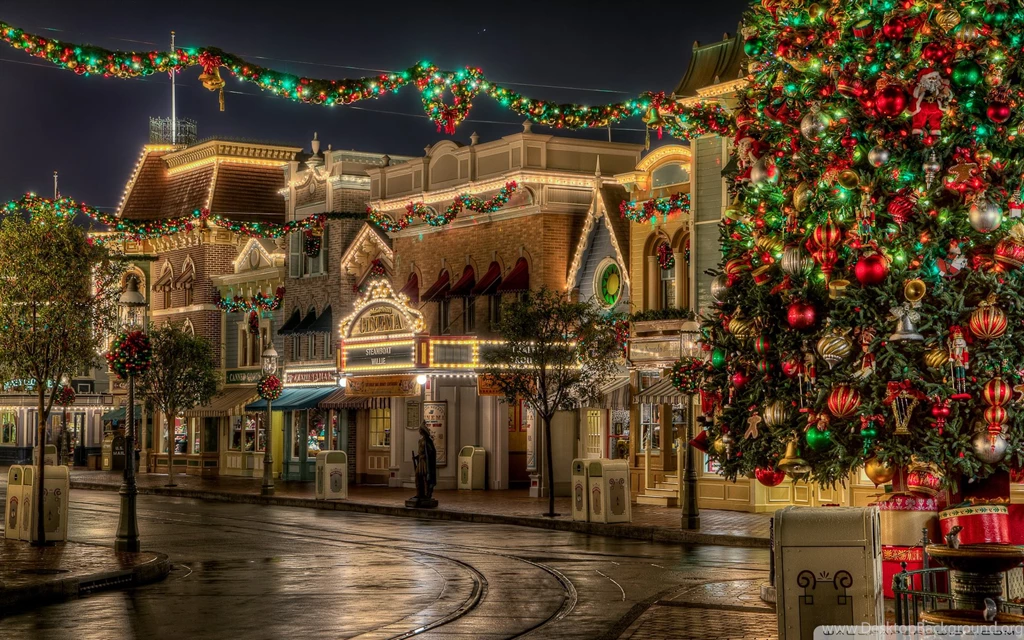 Disneyland Christmas Wallpapers Full HD [1920x1200]   Free ...