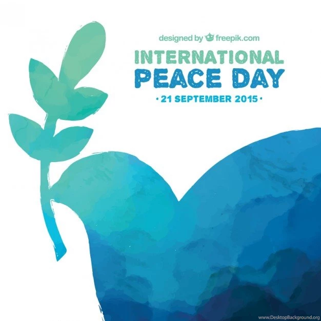 Day Of Peace Backgrounds Vector