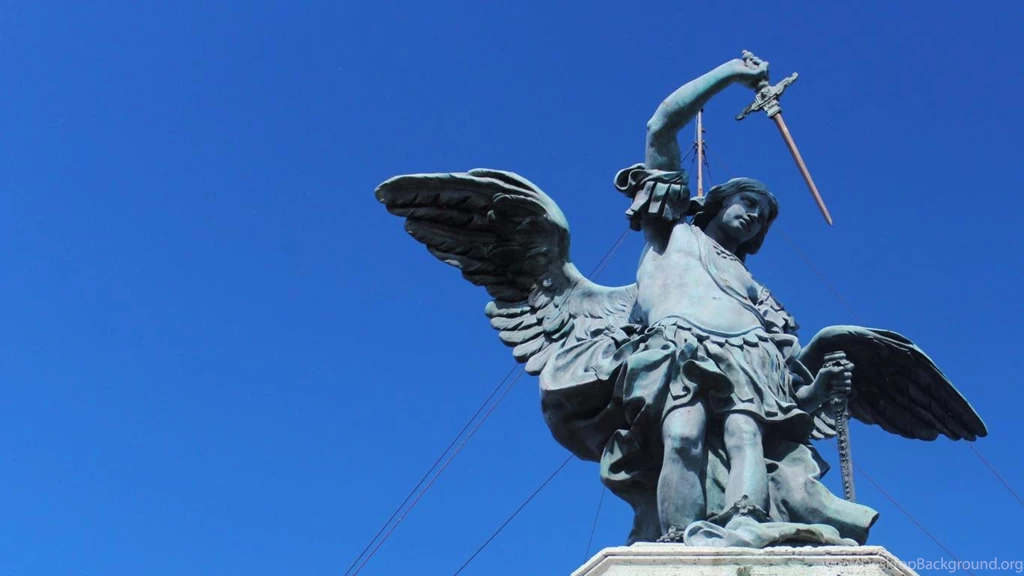 Wallpapers Saint Michael Archangel Sant Angelo Angels Rome Italy ...