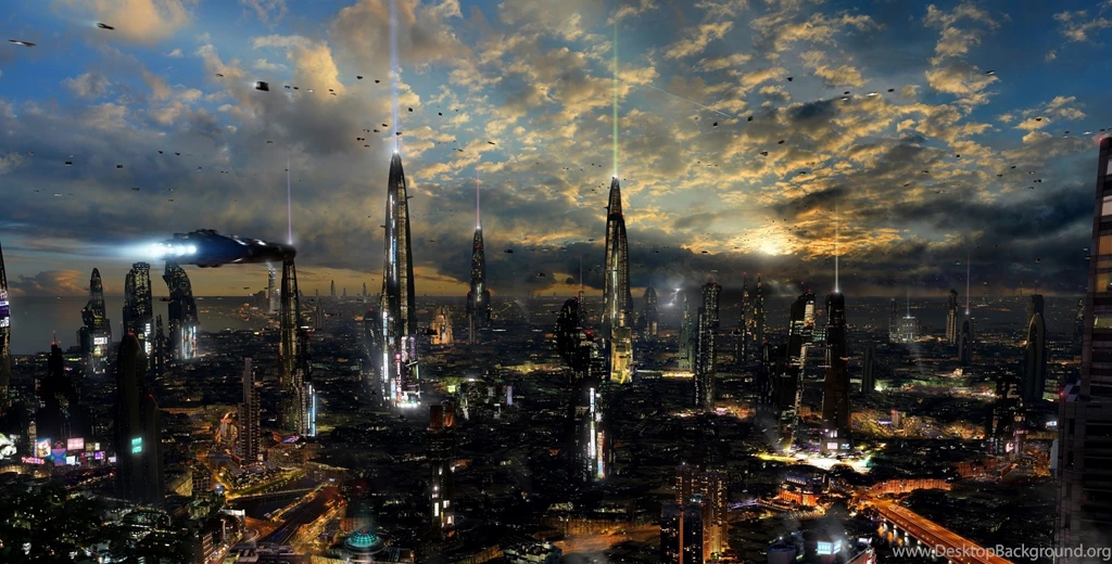 Future City Amazing Hd Desktop Wallpapers For Backgrounds In High ...