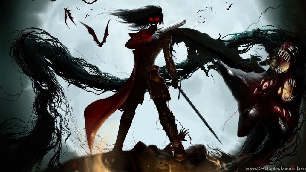 1920x1080px Alucard Hellsing Wallpapers For Desktop 353.79 KB