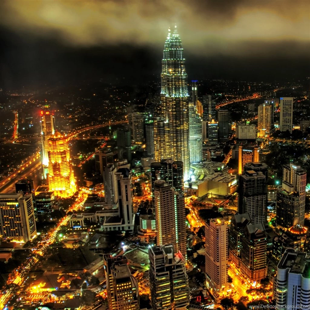 Kuala Lumpur Petronas Towers iPad Air Wallpapers Download