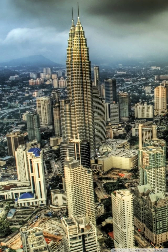 Petronas Towers, Kuala Lumpur, Malaysia HD Desktop Wallpapers ...