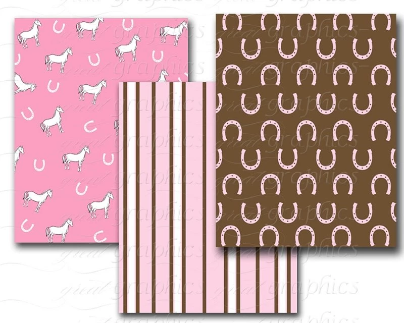 Cowgirl Background, Printable Cowgirl Digital Backgrounds Paper