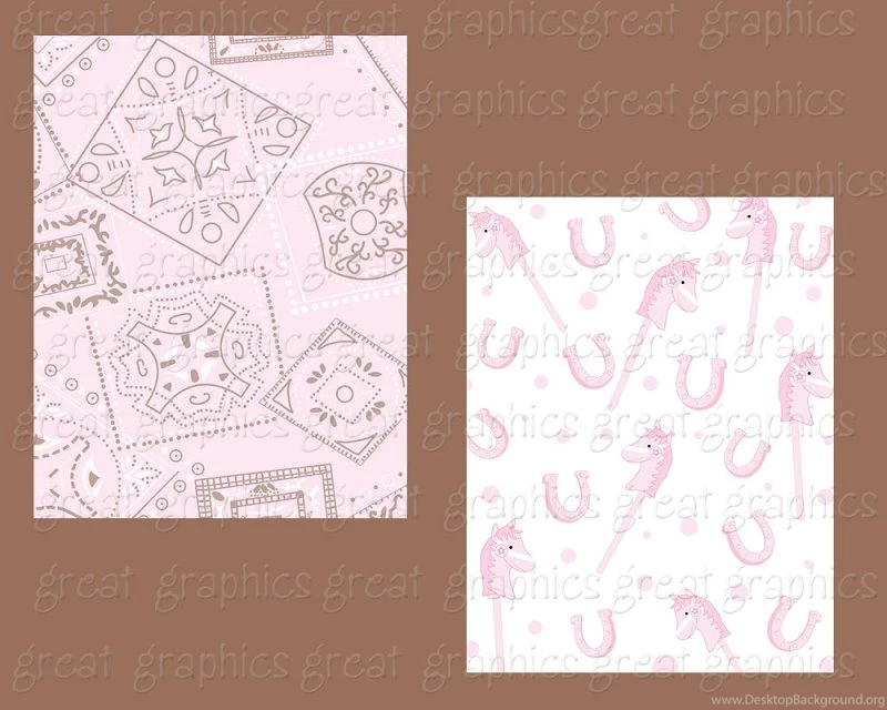 Printable Baby Cowgirl Digital Backgrounds And Clip Art