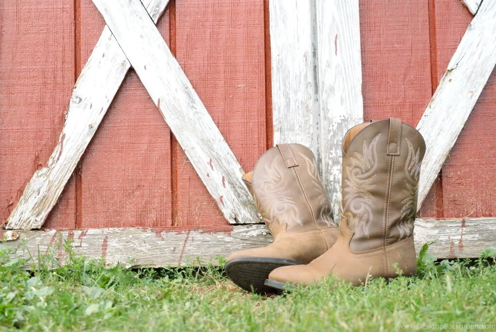 Cowgirl And Cowboy Boots Backgrounds