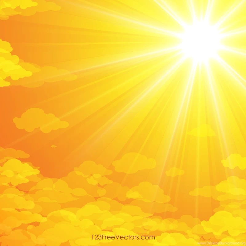 10 Sunshine Backgrounds Vectors