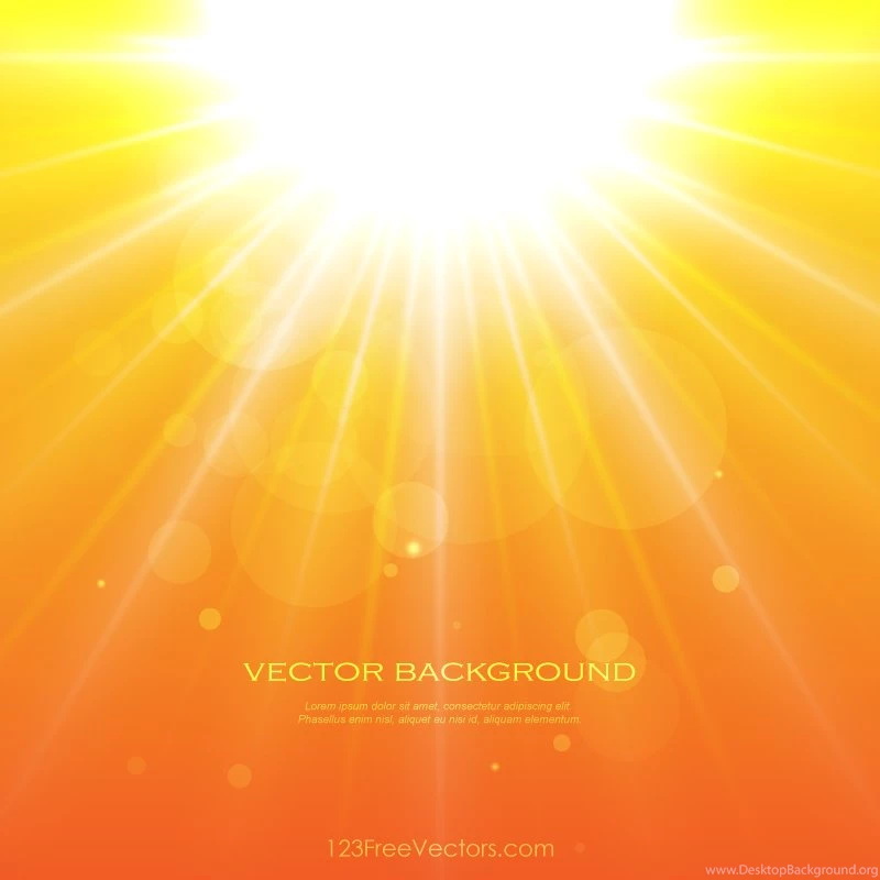 10 Sunshine Backgrounds Vectors