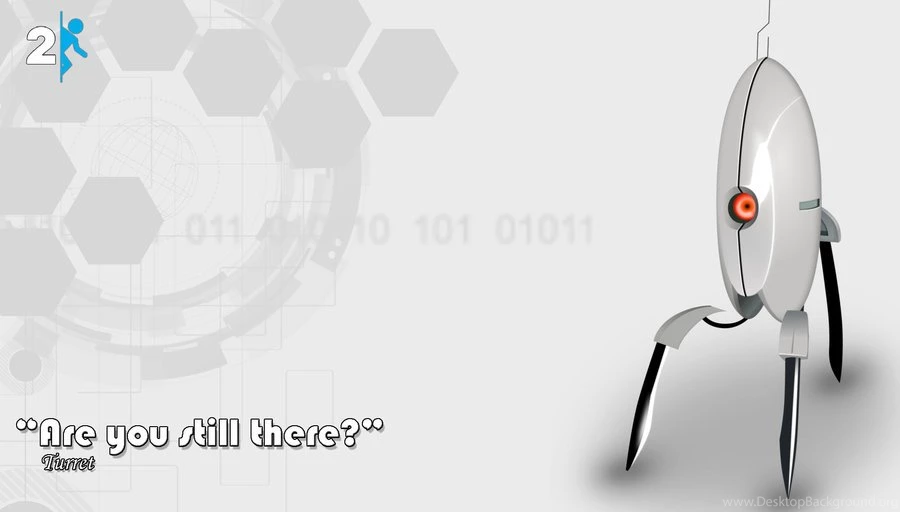 Portal 2: Turret Wallpapers By StarZandSkullZ On DeviantArt