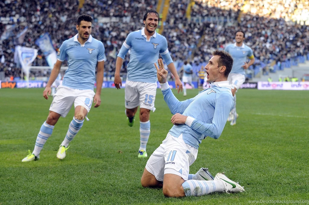 Lazio Miroslav Klose Scored A Goal Wallpapers And Images ...