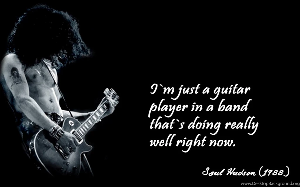 Guns N' Roses Im Just A Guitar