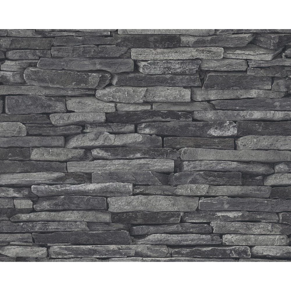 A.S. Creation Wood N Stone Rural Slate Natural Stone Wallpapers 914224
