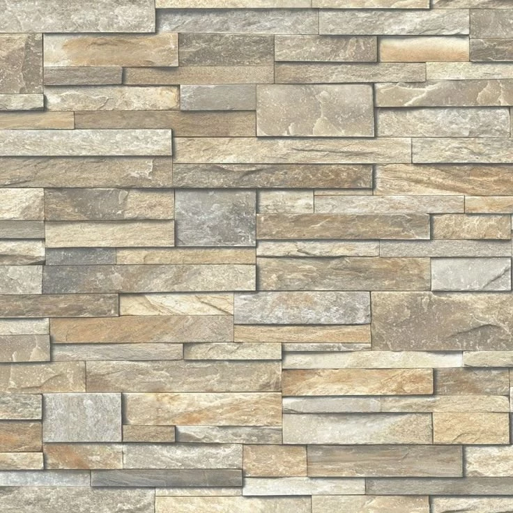 Neutral PE 08 02 6 Slate Brick Effect Realistic Galerie ...