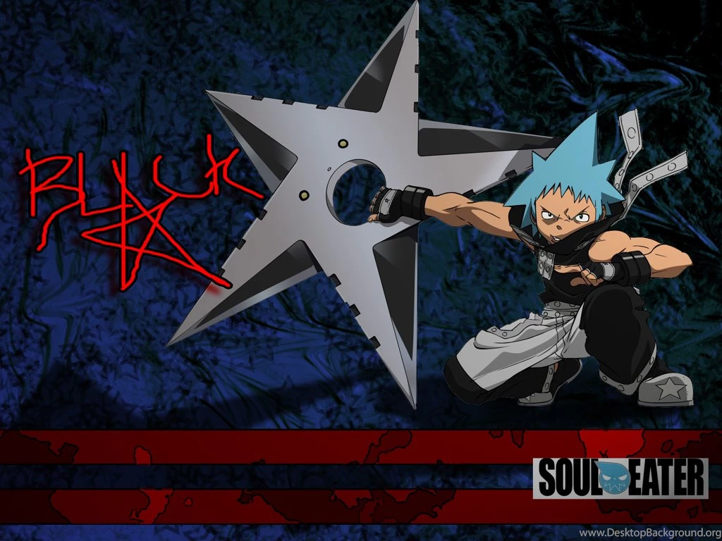 Wallpapers Insanity Black Star Soul Eater Anime Free 1024x768 ...