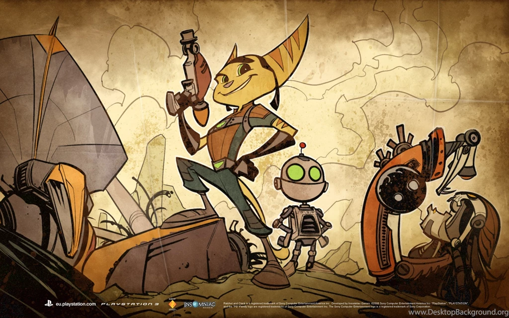 Wallpapers From Ratchet & Clank Future : Quest For Booty Ratchet ...