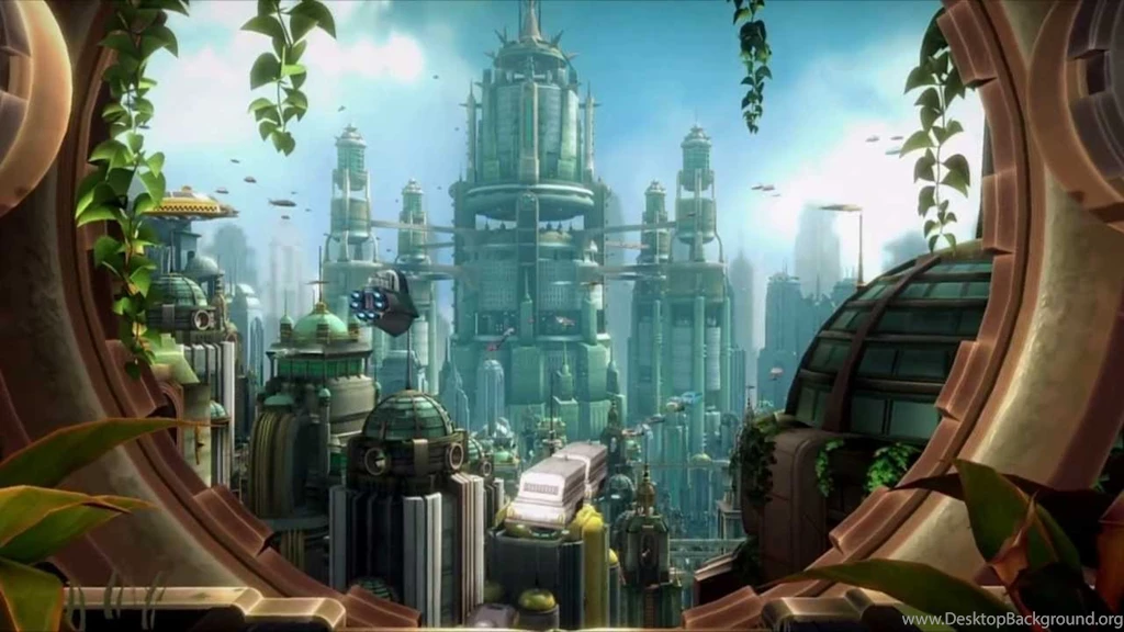 Ratchet & Clank Metropolis DreamScene Animated Windows 7 ...