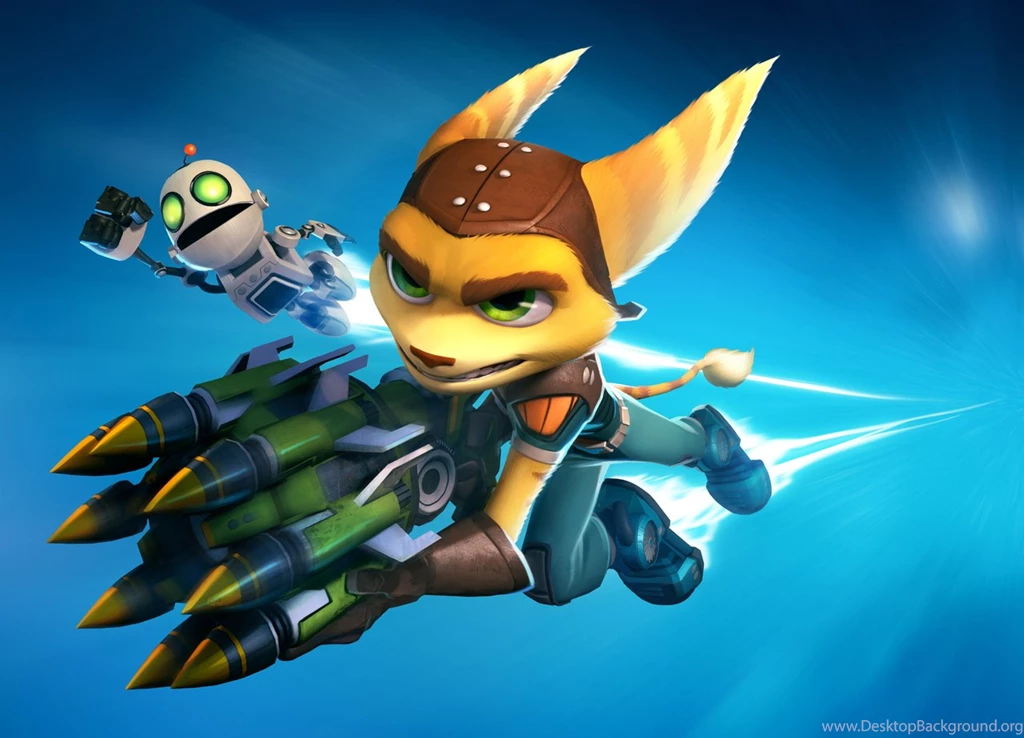 Download RATCHET & CLANK Wallpapers HD Resolution