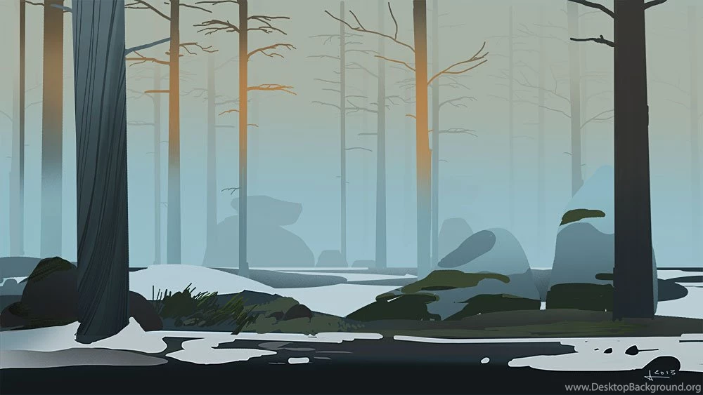Woods (backgrounds Draft) By Ani r On DeviantArt