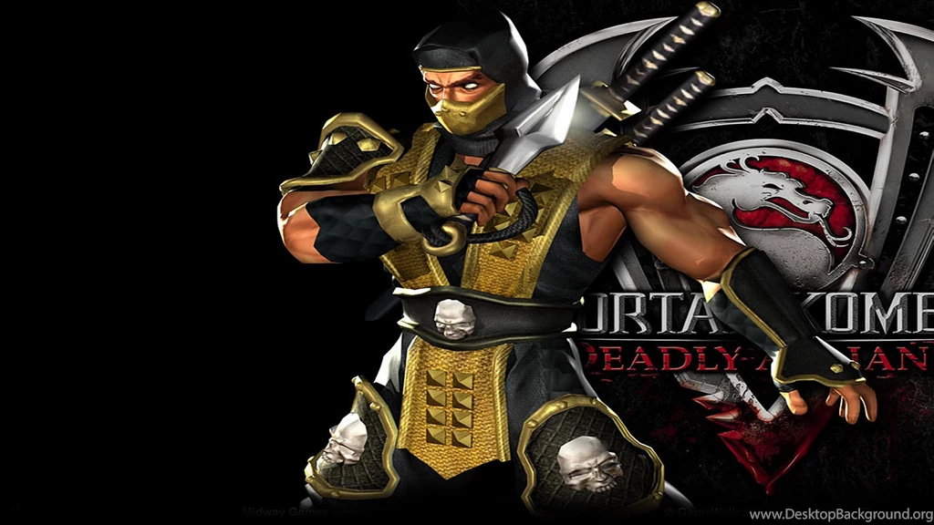 Scorpion Mortal Kombat Deadly Alliance Wallpap